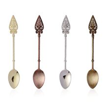 Retro Coffee Tea Crystal Spoon