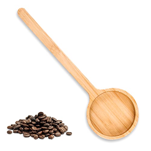 Nature's Measure: Bamboo Coffee Spoon and 2 Tbsp Measuring Spoon