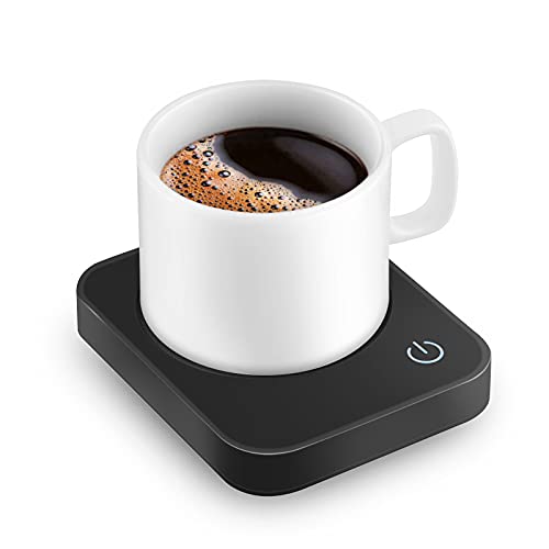 Smart Coffee Mug Warmer with Auto Shut Off - Keep Your Coffee, Tea, and Hot Chocolate Warm with 3 Temperature Settings, No Cup Included