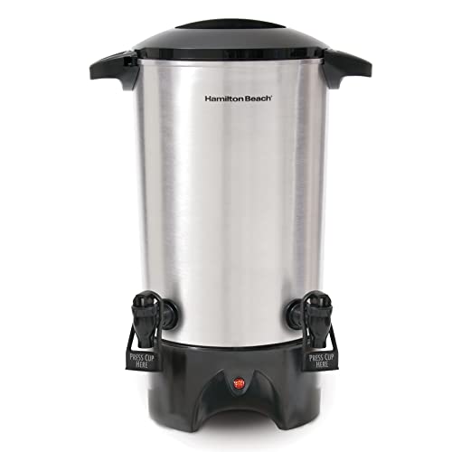 Hamilton Beach 40518 Dual-Spout Coffee Urn - Serve Coffee with Speed and Ease