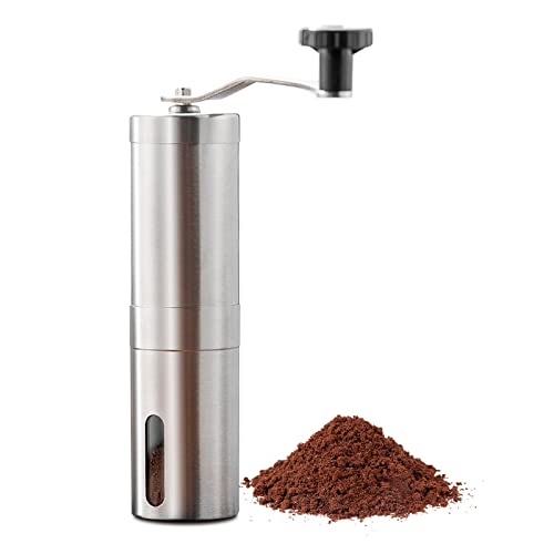 Manual Coffee Grinder Steel Shell and Removable Handle