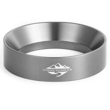 CrossCreek espresso dosing funnel designed to prevent wastage and keep your coffee area clean. Fits 58MM Breville portafilters. 
