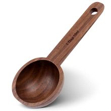 Coffee Ritual with the Walnut Wooden Coffee Spoon