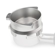 | Compatible with Breville Barista Portafilters | Sleek Silver Design