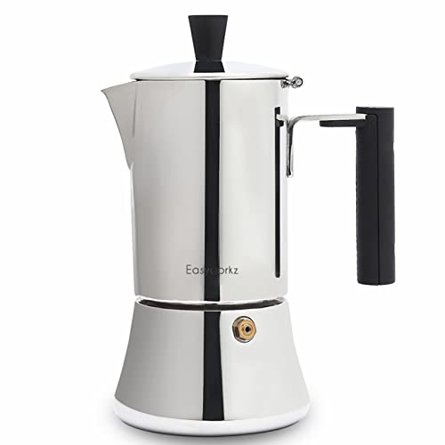 Moka Pot Italian Coffee Machine to Make a Perfect Espresso cup