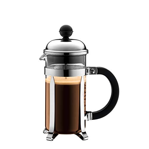 Bodum Chambord French Press Coffee & Tea Maker, 12 Ounce, Chrome