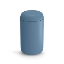 Fellow Carter Everywhere Mug, Vacuum Insulated w/True Style Ceramic Coating (Nightfall Blue, 16oz).