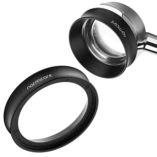 58mm Magnetic Dosing Funnel for Espresso - 15mm Aluminum Ring with 9 Steel Magnets for 58mm Portafilter.