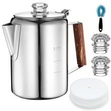 9 Cups Percolator Coffee Pot