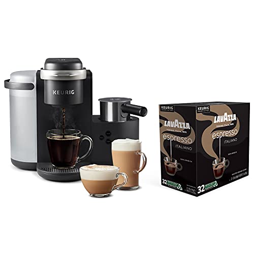 Keurig K-Café Coffee Maker + Lavazza Espresso Bundle.