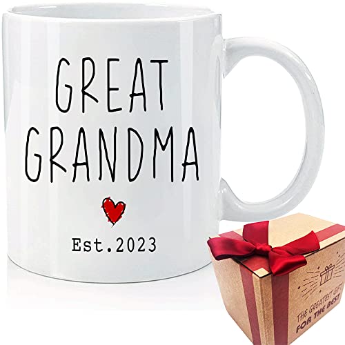 Great Grandma Coffee Mug for a Pregnancy Reveal