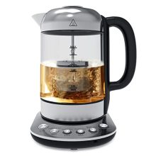 Glass Tea Kettle Pot with Removable Infuser