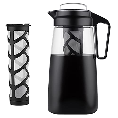 Cold Brew Coffee Maker with Removable Coffee Fine Mesh Filter