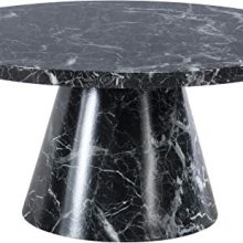 Meridian Omni Collection Modern Black Faux Marble