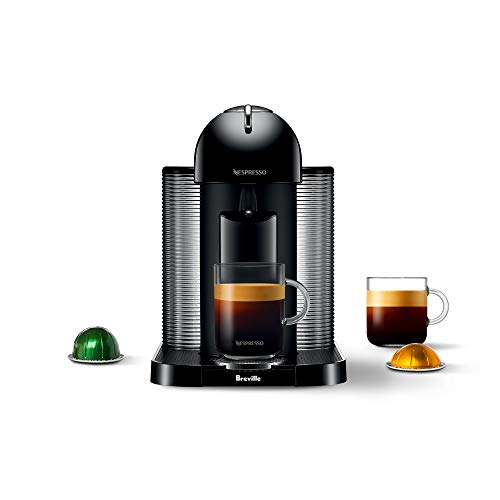 Elevate Your Coffee Experience: Nespresso Vertuo Coffee and Espresso Machine by Breville in Sleek Black.