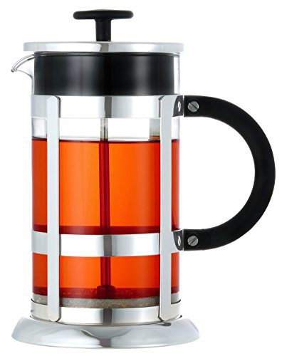 GROSCHE CHROME French Press Coffee & Tea Maker 8 cup 1000 ml 34 oz