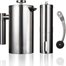 Manual Coffee Grinder with Adjustable Coarseness Heat Resistant