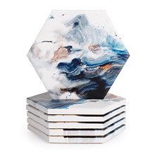 Ceramic Coffee Absorbent Coaster Sets