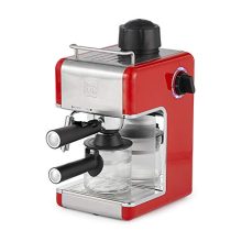 Bene Casa 3.5 Bar Espresso Cappuccino Latte Machine Maker with Frother, Red