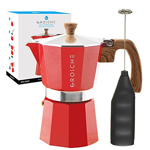  with Battery-Operated Milk Frother Bundle for Perfect Lattes