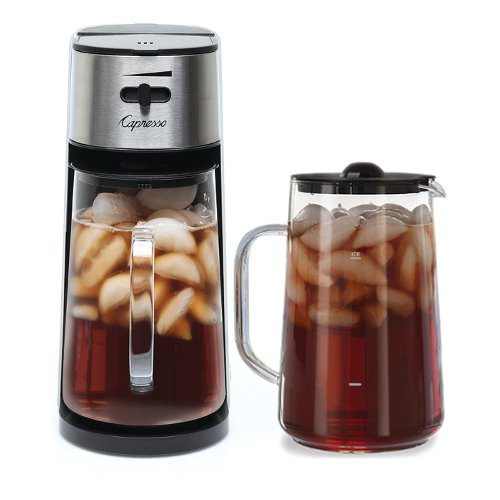 Capresso Stainless Steel Iced Tea Maker - Quench Your Thirst in Style!