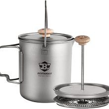 Hiking French Press Coffee Maker Traveling Ready