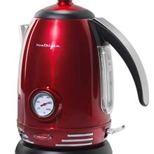 Nostalgia Retro Stainless Steel Electric Tea And Water