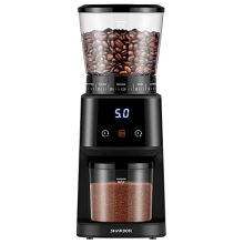 - Electric Coffee Bean Grinder for Espresso, Drip, Pour Over, Cold Brew, French Press - Matte Black
