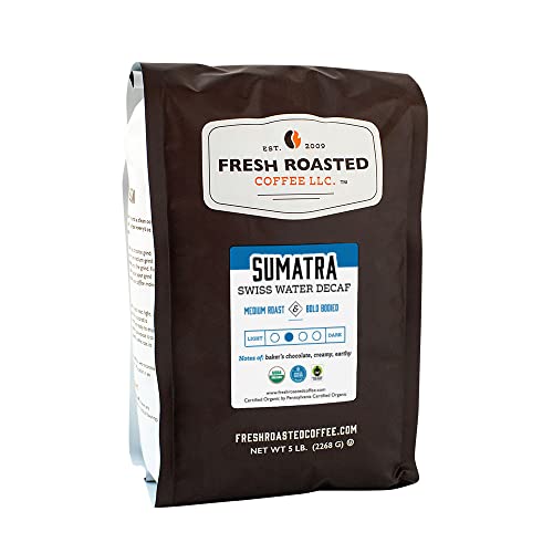 Sumatra Swiss Water Decaf Roasted Coffee