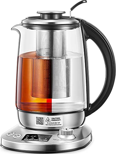 Electric Kettle Tea Maker with Removable Infuser