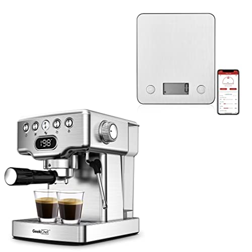 Latte 20 Bar espresso machine with milk frother