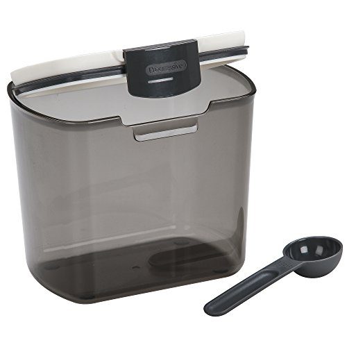 Keep Your Coffee Fresh and Airtight with the Progressive International PKS-600 1.5-Quart Coffee ProKeeper Container - Includes Scoop and Tinted Design.