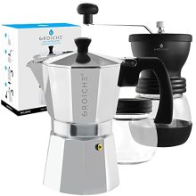 Six cups Stovetop Espresso Maker