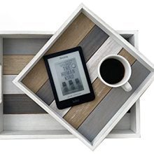 Rustic Wooden Coffee Serving Trays