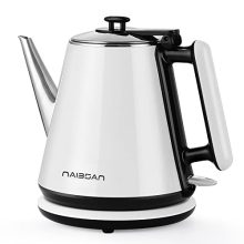 Stainless Steel Electric Kettle - BPA Free Water Boiler for Tea and Pour Over Coffee