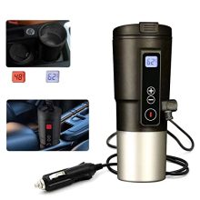 Experience Next-Level Convenience with GEEZO Smart Temperature Control Travel Coffee Mug - Keep Your Drinks Perfectly Warm Anywhere, Anytime!