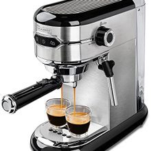 Mornings with the 15 Bar Espresso Machine and Milk