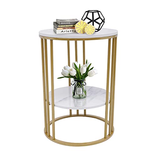 Golden Frame Coffee Table for Living Room