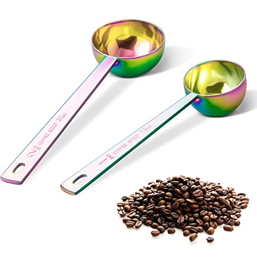 Long handle Premium coffee scoop set