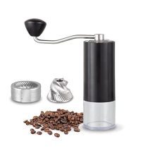 Portable Manual Coffee Bean Grinder with Adjustable