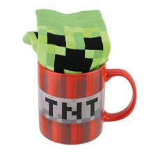 Paladone PP7530MCF Minecraft Mug and Socks - Embrace Your Inner Creeper!