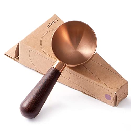 Metal Coffee Scoops With Nature Wood Handle