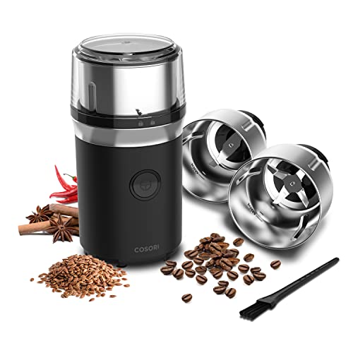 Electric Coffee Grinder - Your All-in-One Solution for Fresh Coffee, Spices, and More