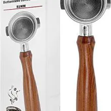 51mm Espresso Bottomless Portafilter for Delonghi -