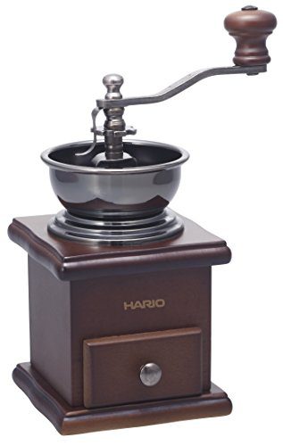 Brew with Hario's Ceramic Manual Coffee Grinder