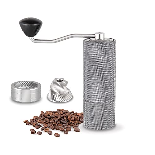 Manual Coffee Bean Grinder with Adjustable Settings