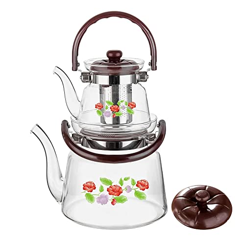 Double Kettle Samovar with Infuser Filter