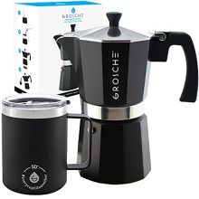 9 Cups Black Stovetop Espresso maker