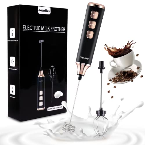 Coffee, Lattes Rechargeable Milk Frother Handheld