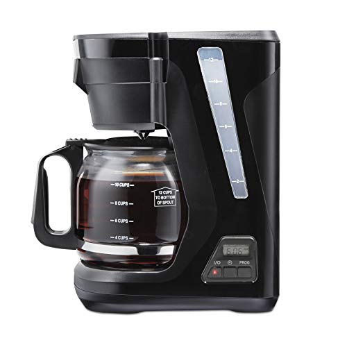 Glass 12 Cup Programmable Coffee Maker